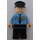 LEGO Truck Sjåfør med Vakt Uniform Minifigur