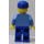 LEGO Truck Driver avec Argent Sunglasses et Bleu Overalls Figurine