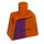 LEGO Two-Face with Orange and Purple Suit Torso without Arms (973)