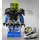 LEGO UFO Alien Blau Minifigur