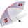 LEGO Umbrella - blanc avec logo et Goujons (852988)