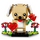 LEGO Valentine&#039;s Puppy Set 40349