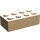 LEGO Sehr hellorange Backstein 2 x 4 (3001 / 72841)