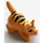 LEGO Mycket Ljus Orange Crouching Katt med Ränder (6251 / 83956)