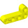 LEGO Leuchtendes Gelb Strahl 2 x 4 Gebogen 90 Grad, 2 und 4 Löcher (32140 / 42137)