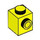 LEGO Jaune vif Brique 1 x 1 avec Stud sur Une Côté (87087)