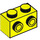LEGO Leuchtendes Gelb Backstein 1 x 2 mit Bolzen auf Eins Seite (11211)