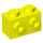 LEGO Jaune vif Brique 1 x 2 avec Goujons sur Une Côté (11211)