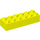 LEGO Leuchtendes Gelb Backstein 2 x 6 (2456 / 44237)