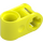 LEGO Vibrant Yellow Cross Block 90° 1 x 2 (Axle/Pin) (6536 / 40146)