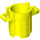 LEGO Levendig geel Vuilnisbak met 4 dekselhouders (28967 / 92926)