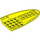 LEGO Vibrant Yellow Plane Bottom 6 x 10 x 1 (87611)