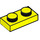 LEGO Vibrant Yellow Plate 1 x 2 (3023 / 28653)