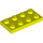 LEGO Vibrant Yellow Plate 2 x 4 (3020)