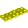 LEGO Vibrant Yellow Plate 2 x 6 (3795)