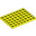 LEGO Vibrant Yellow Plate 6 x 8 (3036)