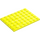 LEGO Vibrant Yellow Plate 6 x 8 (3036)