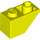 LEGO Jaune Vif Pente 1 x 2 (45°) Inversé (3665)