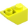 LEGO Vibrant Yellow Slope 1 x 2 (45°) Inverted (3665)