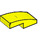 LEGO Levendig geel Helling 1 x 2 Gebogen (3593 / 11477)