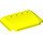 LEGO Levendig geel Wig 4 x 6 Gebogen (52031)