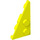 LEGO Leuchtendes Gelb Keil Platte 2 x 4 Flügel Links (65429)
