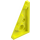 LEGO Leuchtendes Gelb Keil Platte 2 x 4 Flügel Rechts (65426)