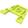 LEGO Leuchtendes Gelb Keil Platte 3 x 4 mit Bolzenkerben (28842 / 48183)