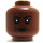 LEGO Vice Admiral Sloane Minifigure Head (Safety Stud) (3626 / 100516)