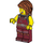 LEGO Viking - Donkerrood Overalls Minifiguur