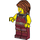 LEGO Viking - Dark rouge Overalls Figurine