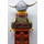 LEGO Viking Mężczyzna z Ciemna pomarańcza Broda Minifigurka