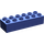 LEGO Violet Duplo Brick 2 x 6 (2300)