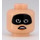 LEGO Violet Minifigure Head (Recessed Solid Stud) (3626 / 38076)