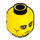 LEGO Vito Minifigure Head (Recessed Solid Stud) (3626 / 66003)