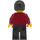 LEGO Vito with Black Short Combed Hair and Striped Tie Minifigure