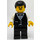 LEGO Waiter med Moustache Minifigur