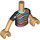 LEGO Tostado cálido Alexander Friends Torso (Boy) (73161)