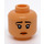 LEGO Warm Tan Cho Chang Minifigure Head (Recessed Solid Stud) (3626 / 103489)