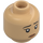 LEGO Warm Tan Cho Chang Minifigure Head (Recessed Solid Stud) (3626 / 103489)