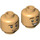 LEGO Bronzage chaud Flynn Rider Minifigure Diriger (Goujon solide encastré) (3274 / 104024)
