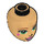 LEGO Warm Tan Freya Minidoll Head (1465 / 92198)