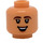 LEGO Warm Tan Head with Smile (Recessed Solid Stud) (3626 / 101041)