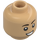 LEGO Beige caldo Jacen Syndulla Minifigure Testa (Perno solido incassato) (3274 / 104765)