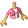 LEGO Tostado cálido Koa Friends Torso (Boy) (73161 / 92456)