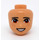 LEGO Warm Zandkleur Koa Minidoll Hoofd (84044 / 92198)