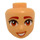 LEGO Warm Tan Luna (41751) Minidoll Head (92198 / 101132)