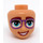 LEGO Warm Tan Olly Minidoll Head (92198 / 101245)