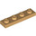 LEGO Warm Tan Plate 1 x 4 (3710)