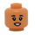 LEGO Warm Tan Sam Kerr Minifigure Head (Safety Stud) (3274 / 104648)